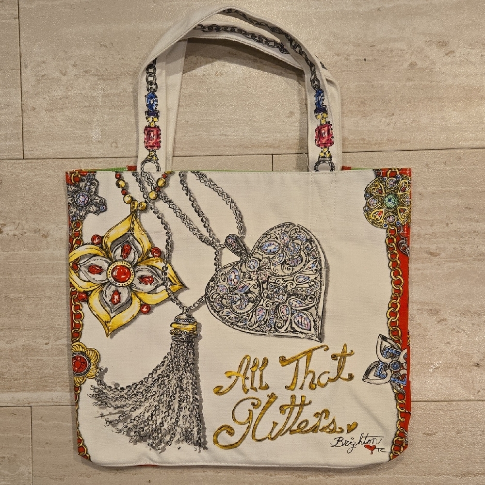 Brighton "Merry and Brighton" All That Glitters 2017 Limited Edition Tote Bag